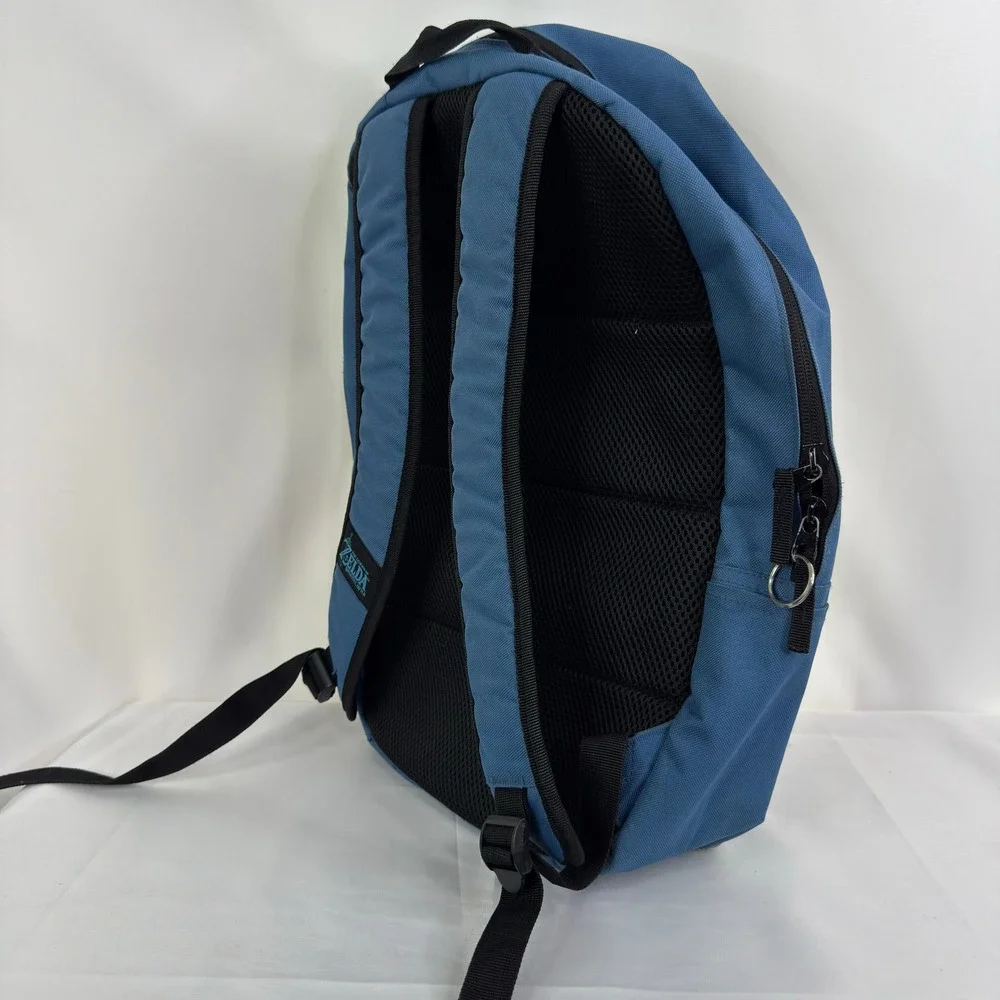 The Legend of Zelda Breath of the Wild Link Backpack Blue Graphic Print Nintendo